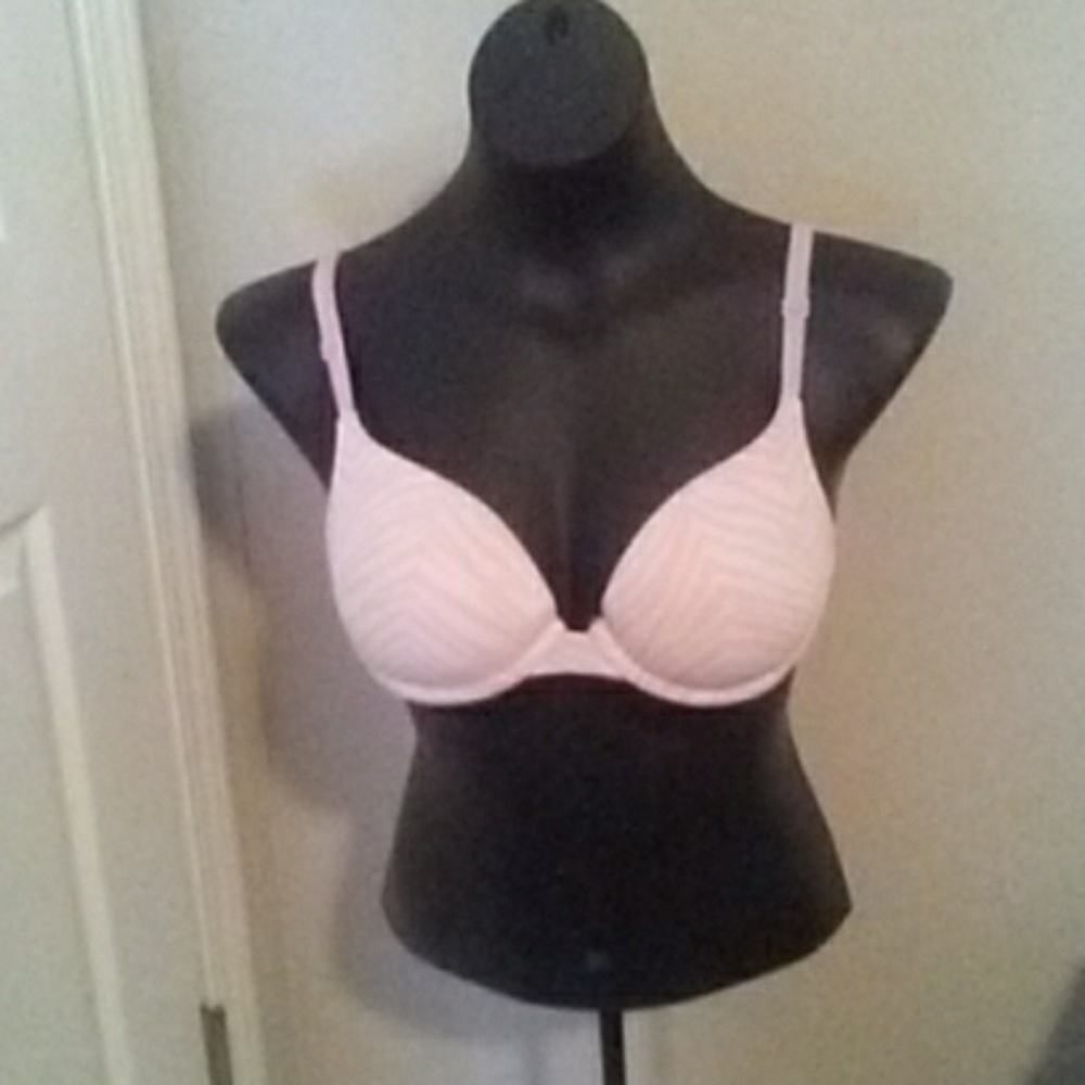 Pink bra